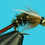 Prince Nymph Curved Hook-Beadhead