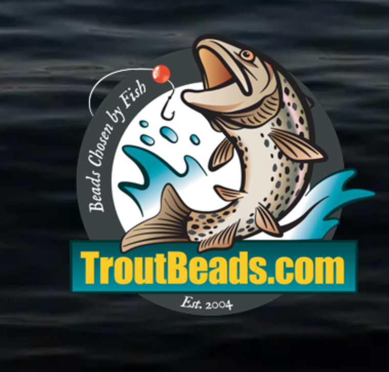 Trout Beads Blood Dots