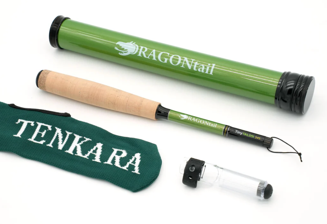 Dragontail TinyTALON 245 pocket mini Tenkara rod 8ft