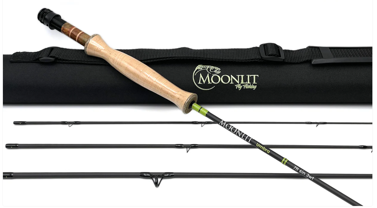 Moonlit Umbra Fly Rod w/case