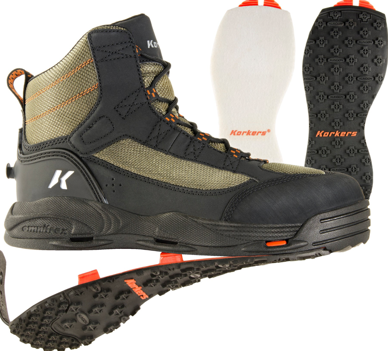 Greenback Fishing Boot with Felt Soles