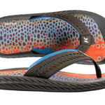 Korkers Fish Flip® - Brown Trout with Fixed Kling-On Deck Soles