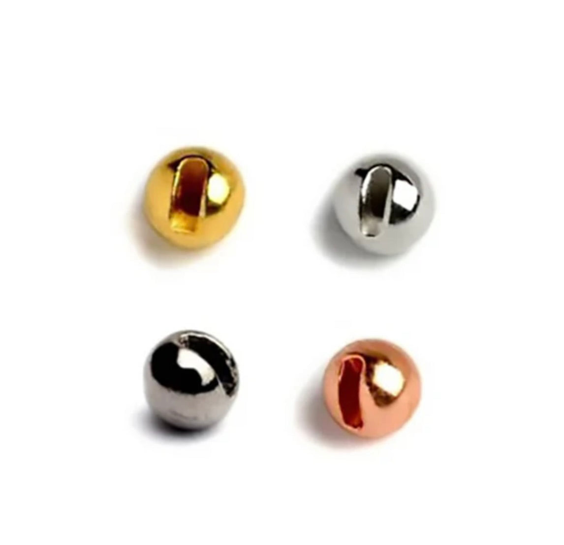 Hareline Slotted Tungsten Beads
