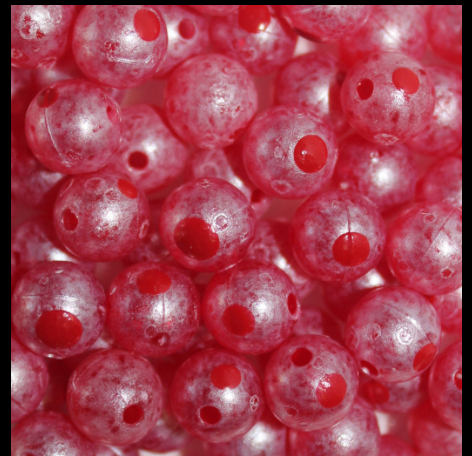 Trout Beads Blood Dots