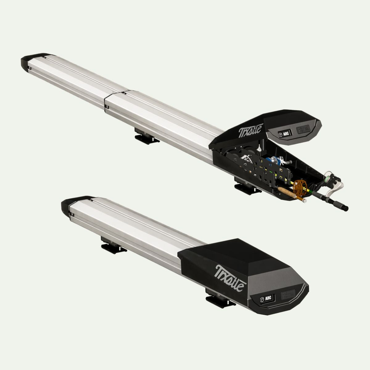 Trxstle's ARC Fishing Rod Carrier – Adjustable 10' | Up to 6 Rods - All Styles