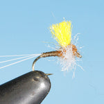 Spinner Hi-Vis Rusty Biot  - Mayfly Dry Fly