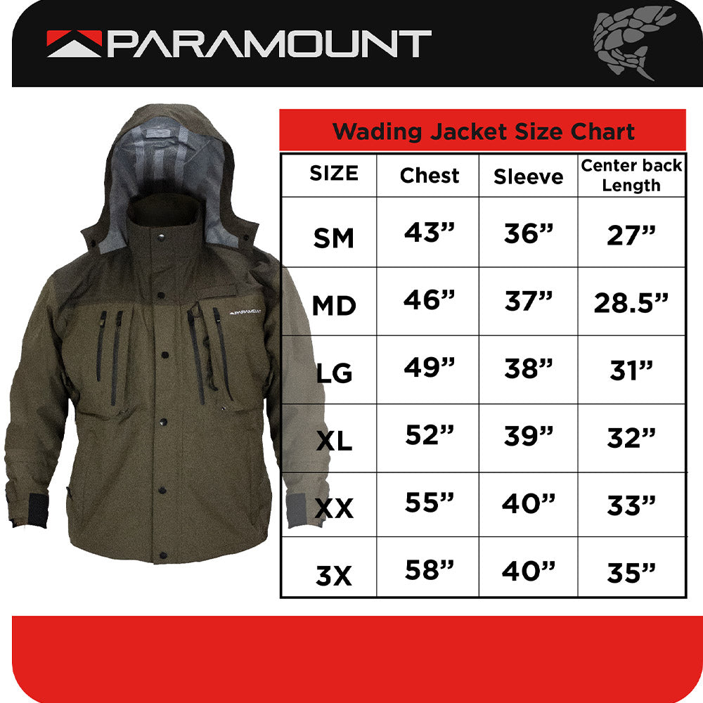 Paramount Whetstone Waterproof Wading Jacket