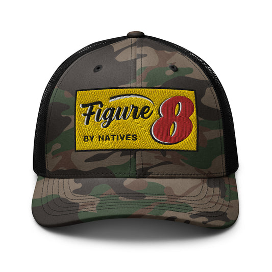 Camouflage trucker hat