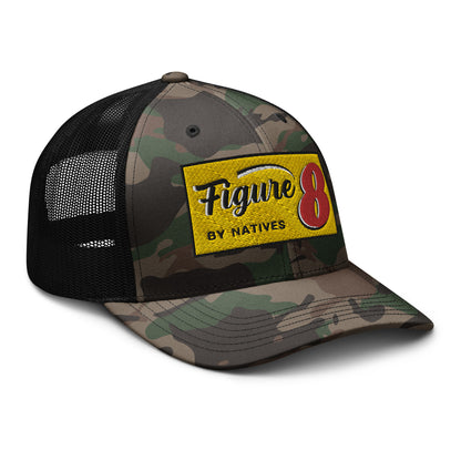 Camouflage trucker hat