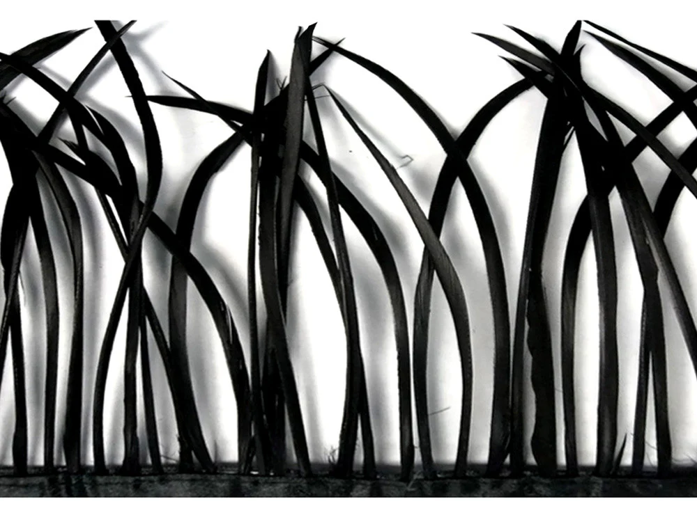 Hareline Stripped Goose Biots - Black