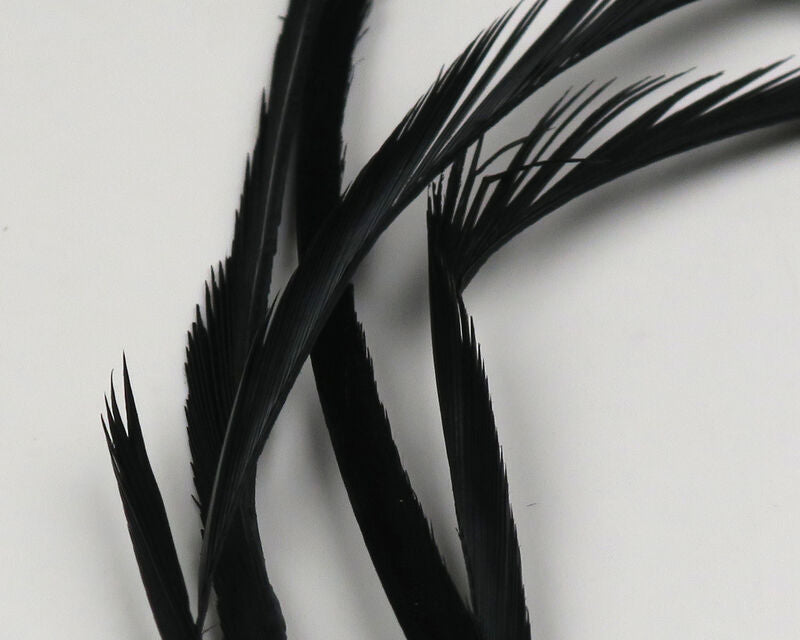Hareline Stripped Goose Biots - Black