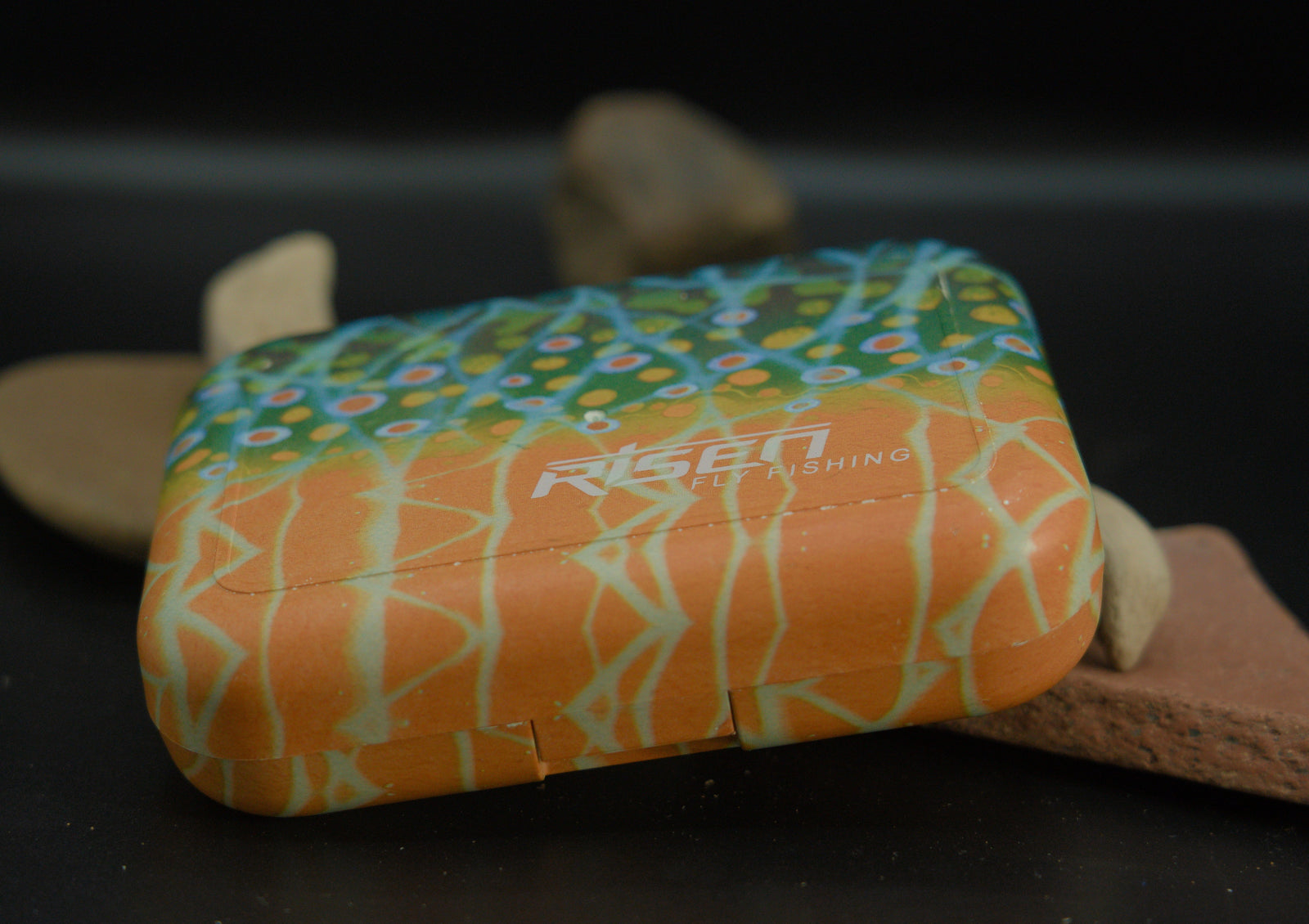 Risen Fish Print Fly Box