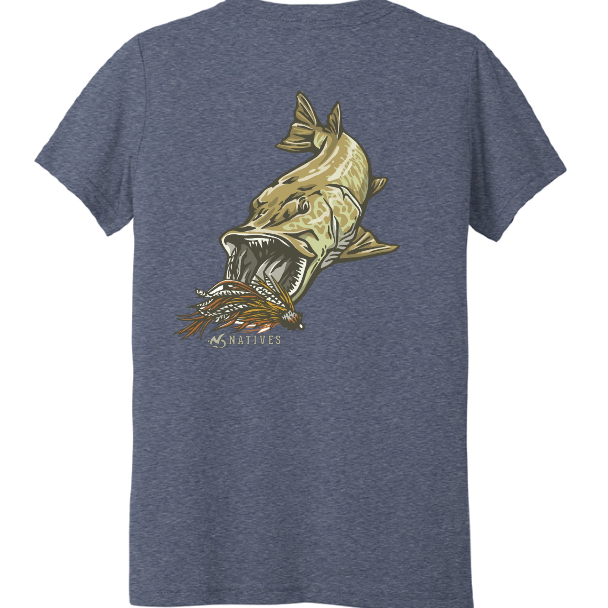 NAVY TRIBLEND - BACK