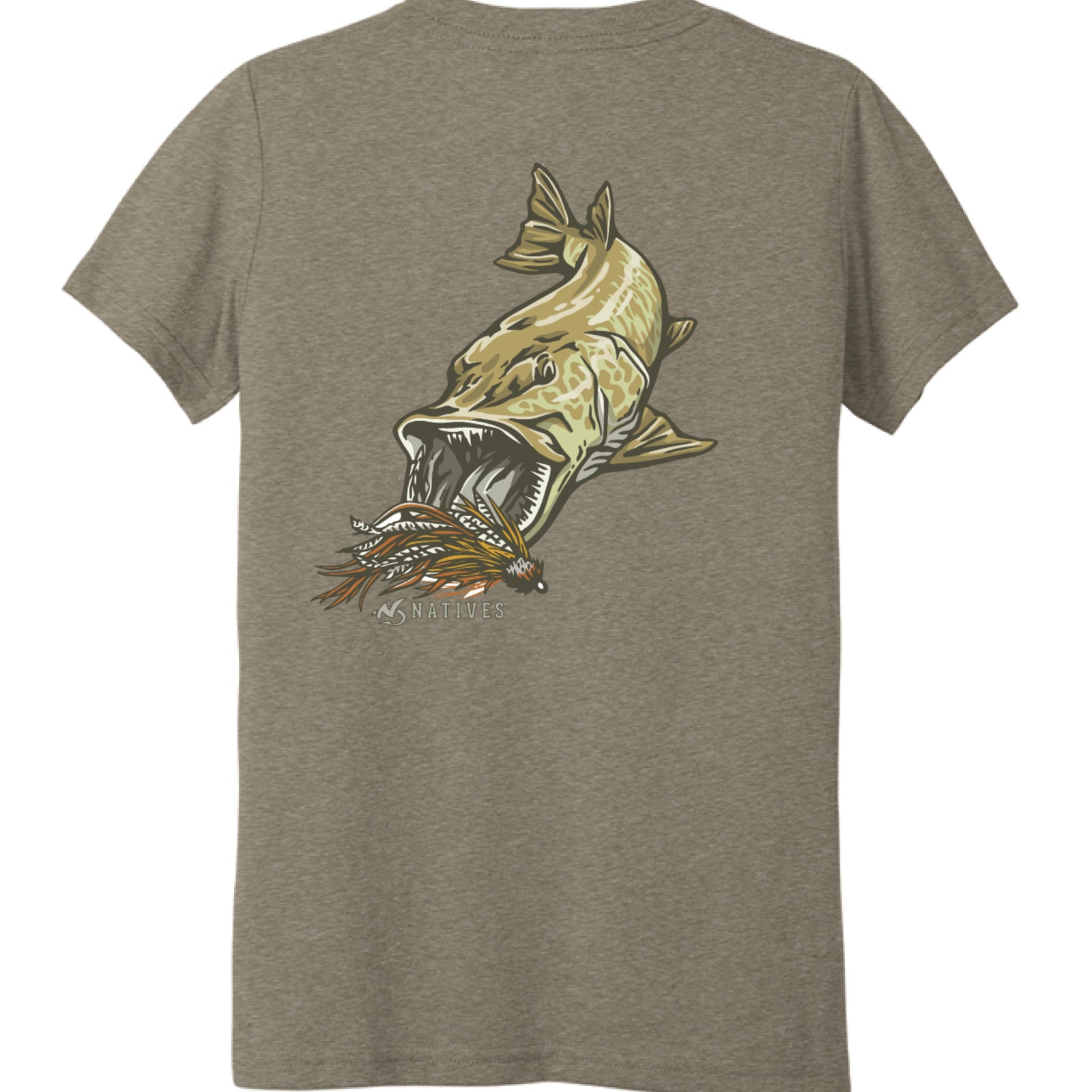 OLIVE TRIBLEND - BACK