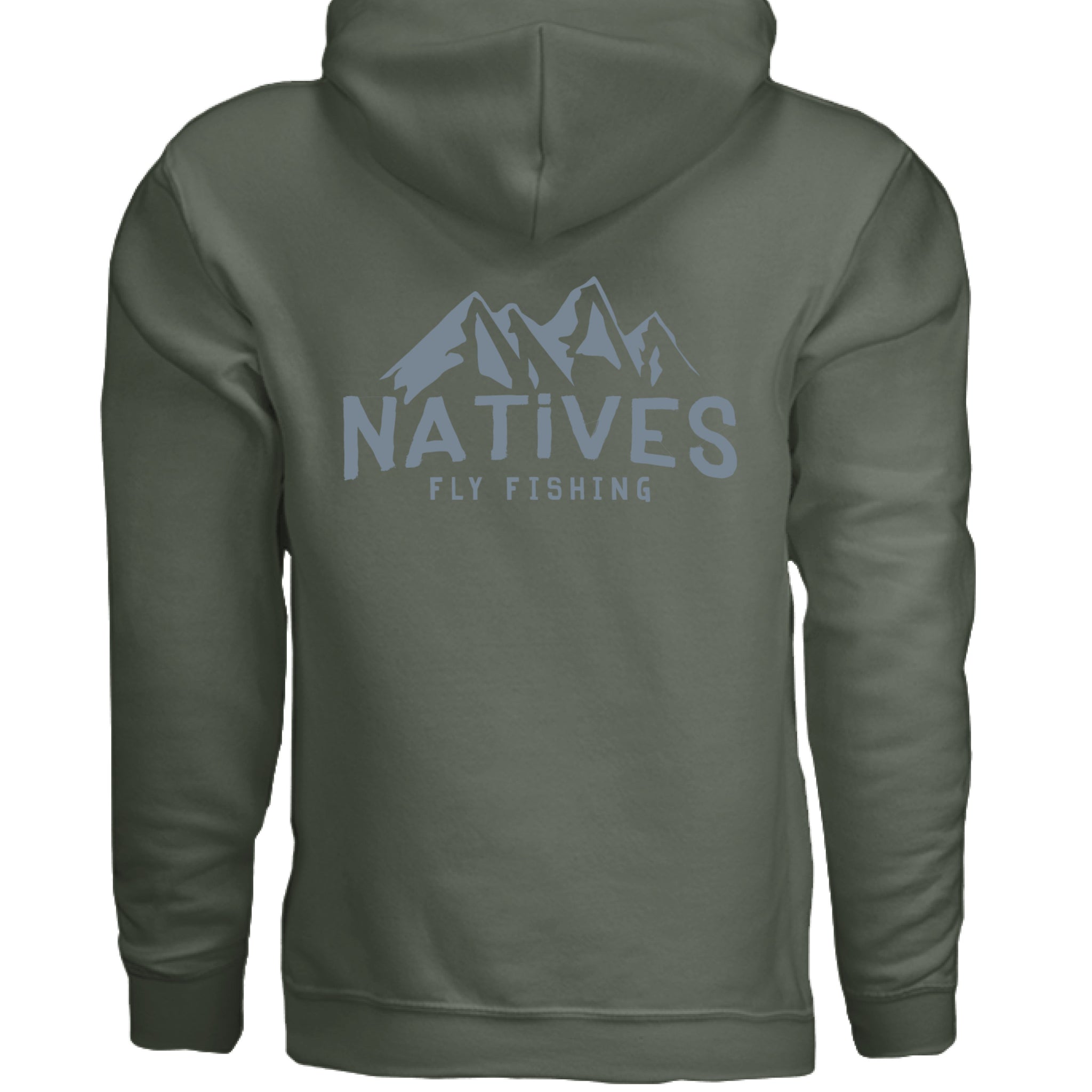 MILITARY GREEN - BACK