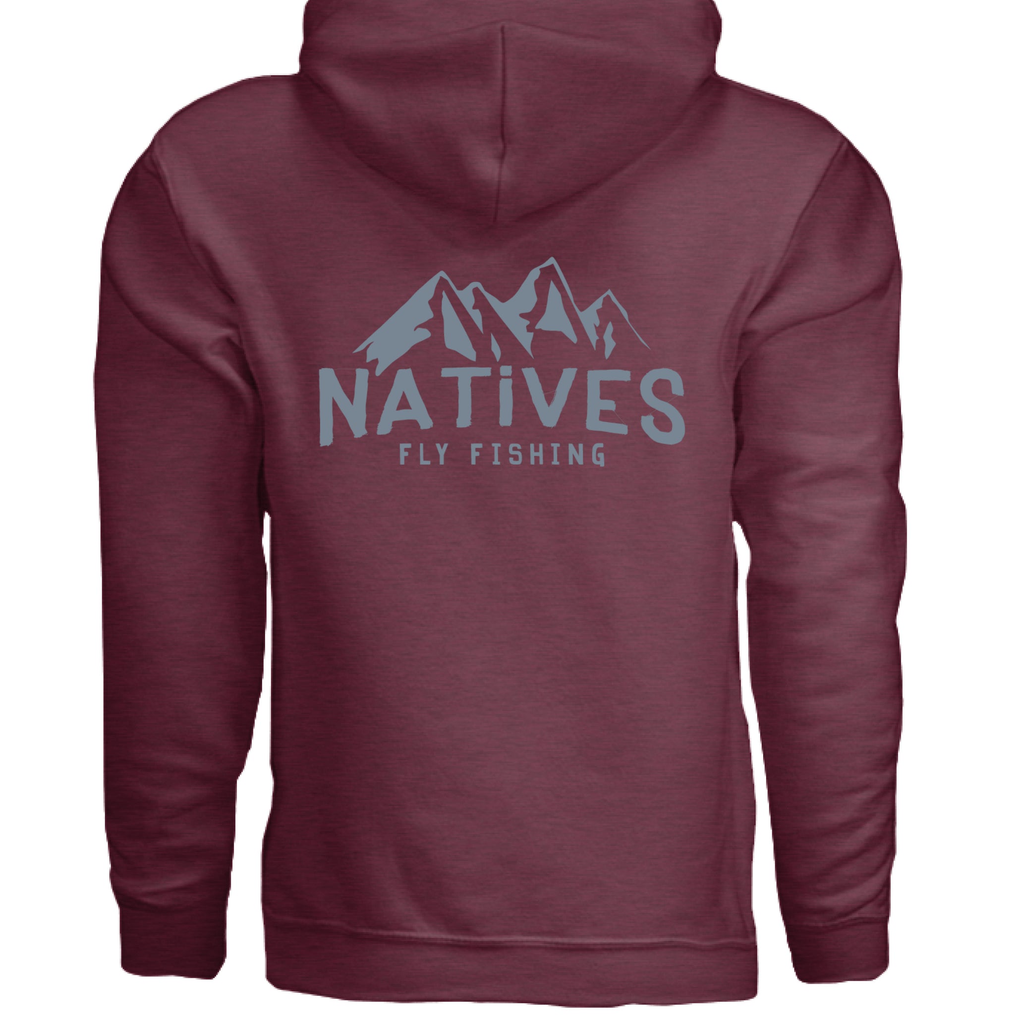 Heather Sport Dark Maroon - BACK