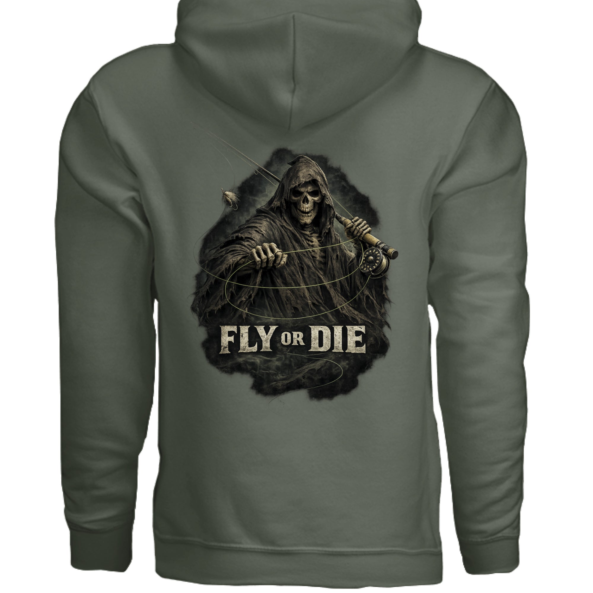 MILITARY GREEN - BACK