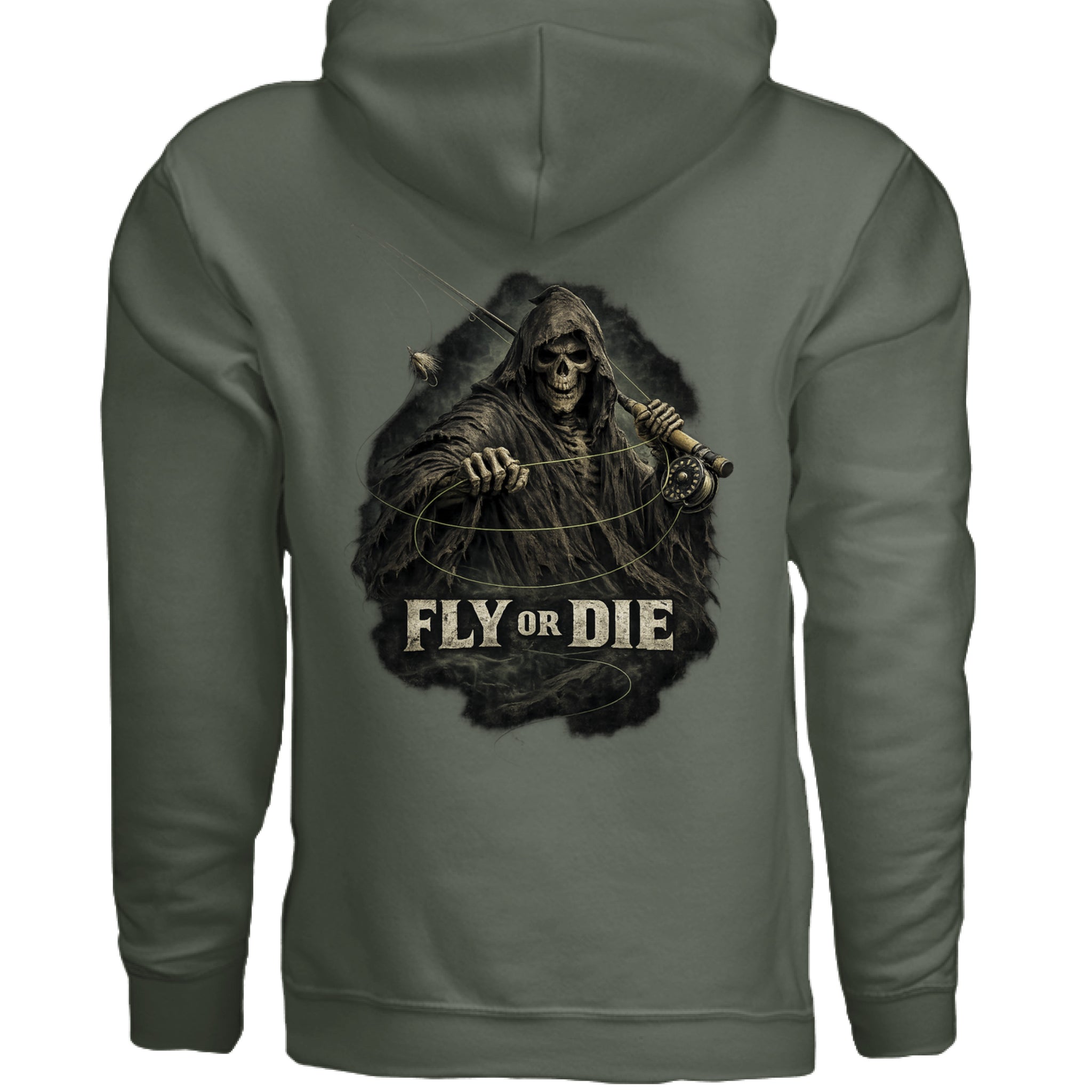 MILITARY GREEN - BACK