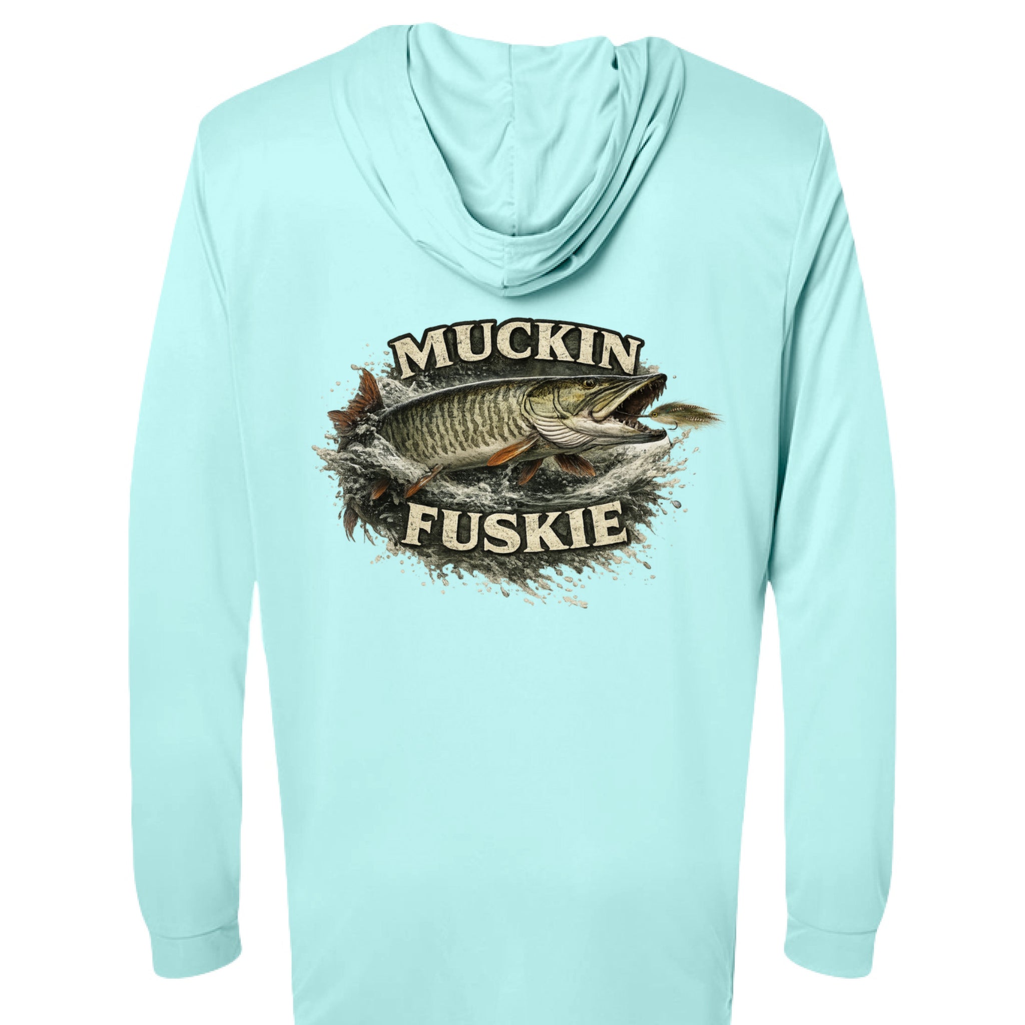 Aqua Blue - BACK