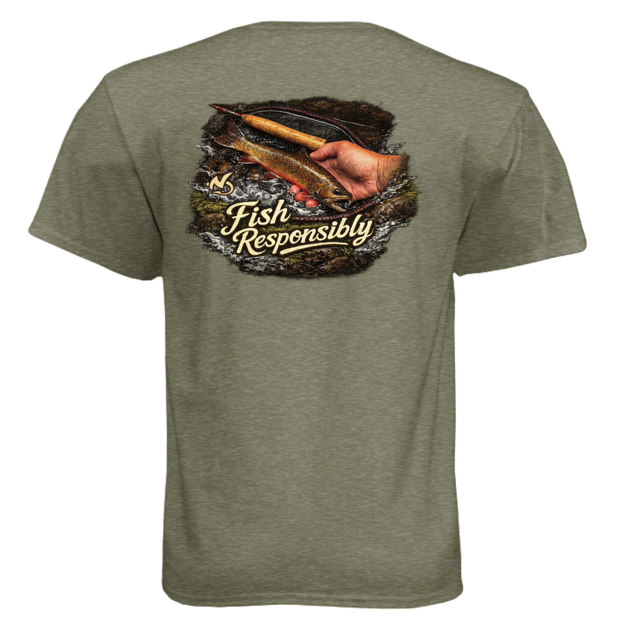 MILITARY GREEN - BACK