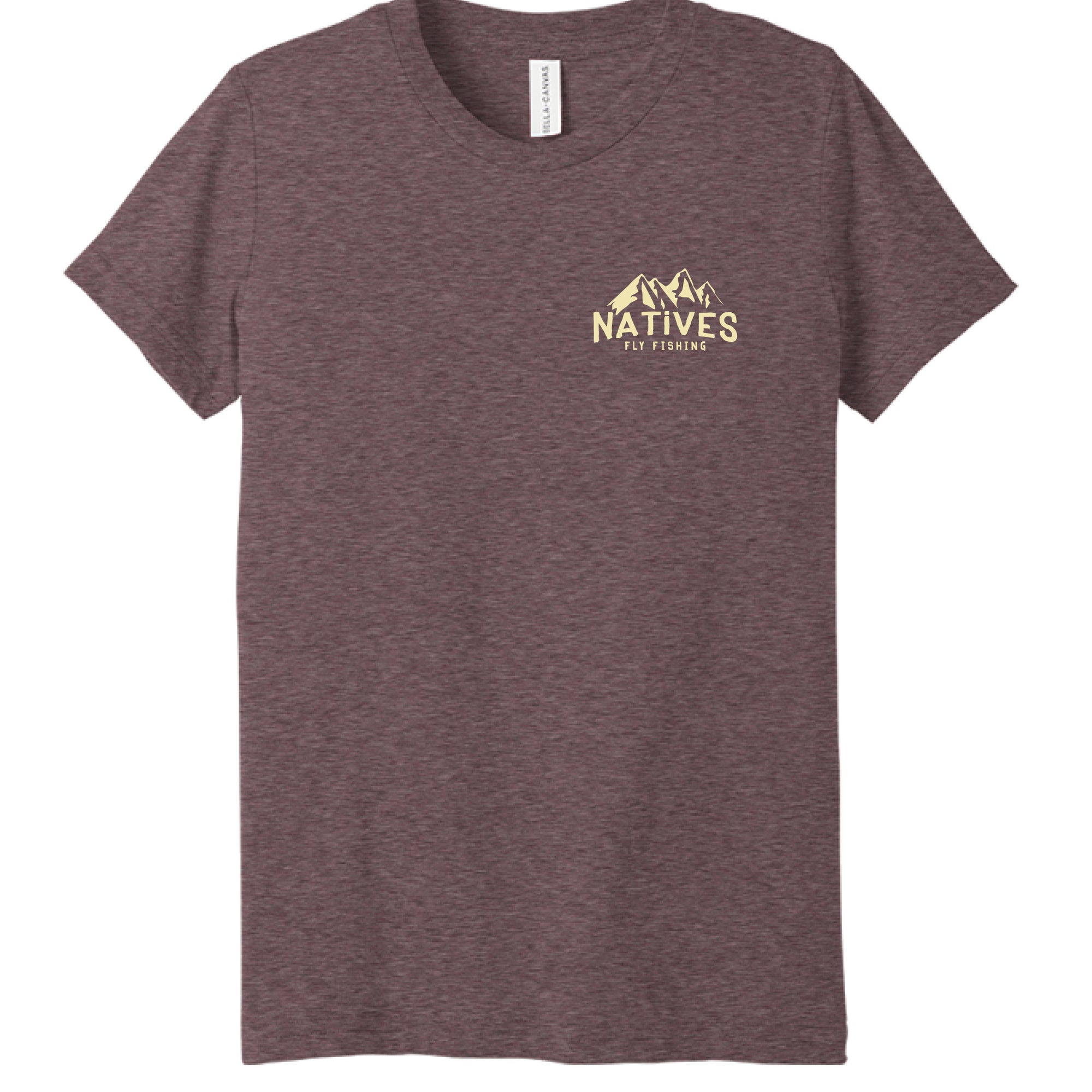 MAROON TRIBLEND - FRONT