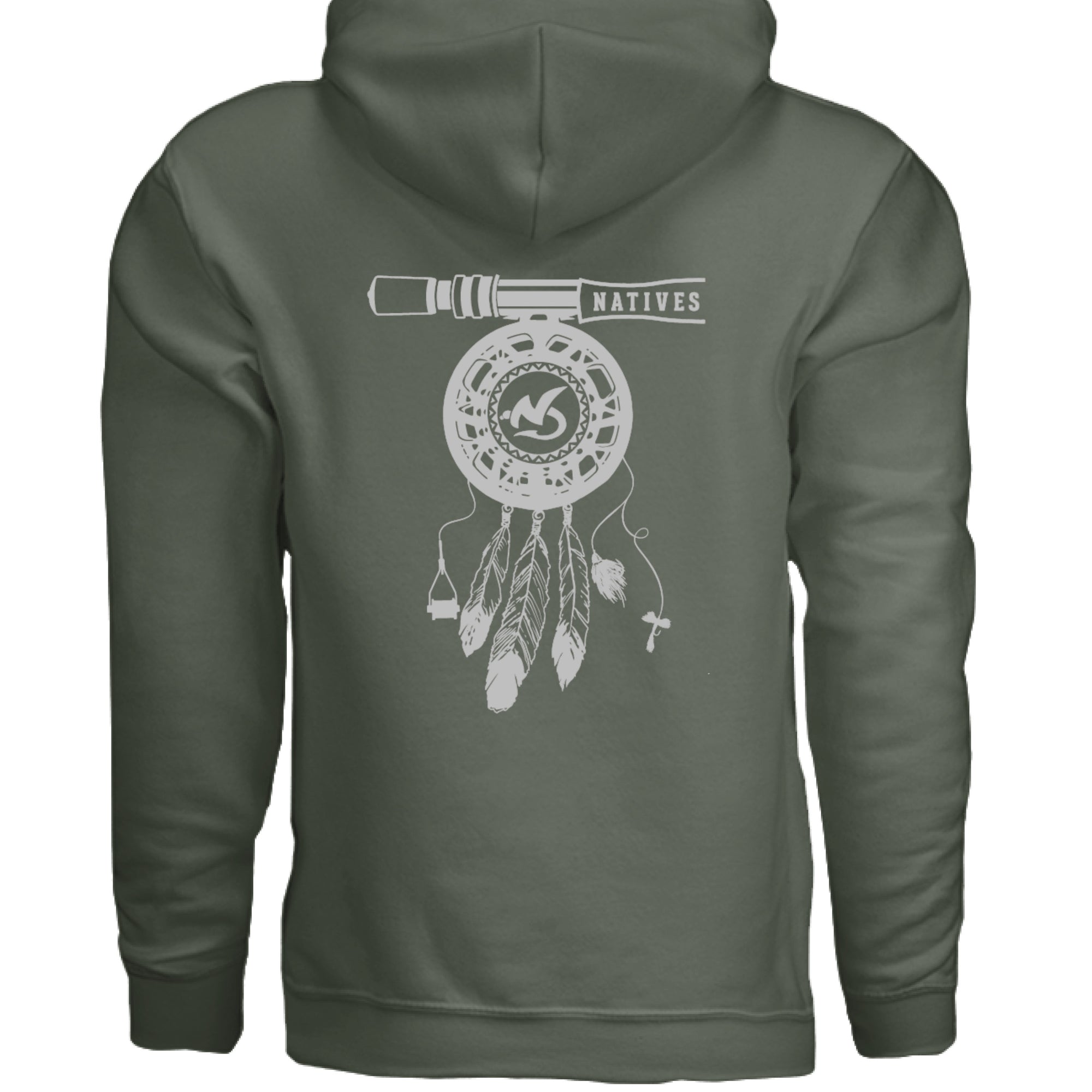 MILITARY GREEN - BACK