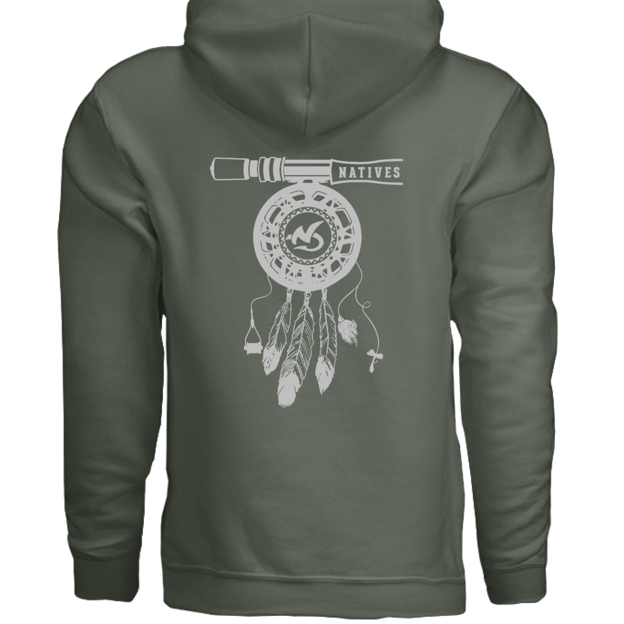 MILITARY GREEN - BACK