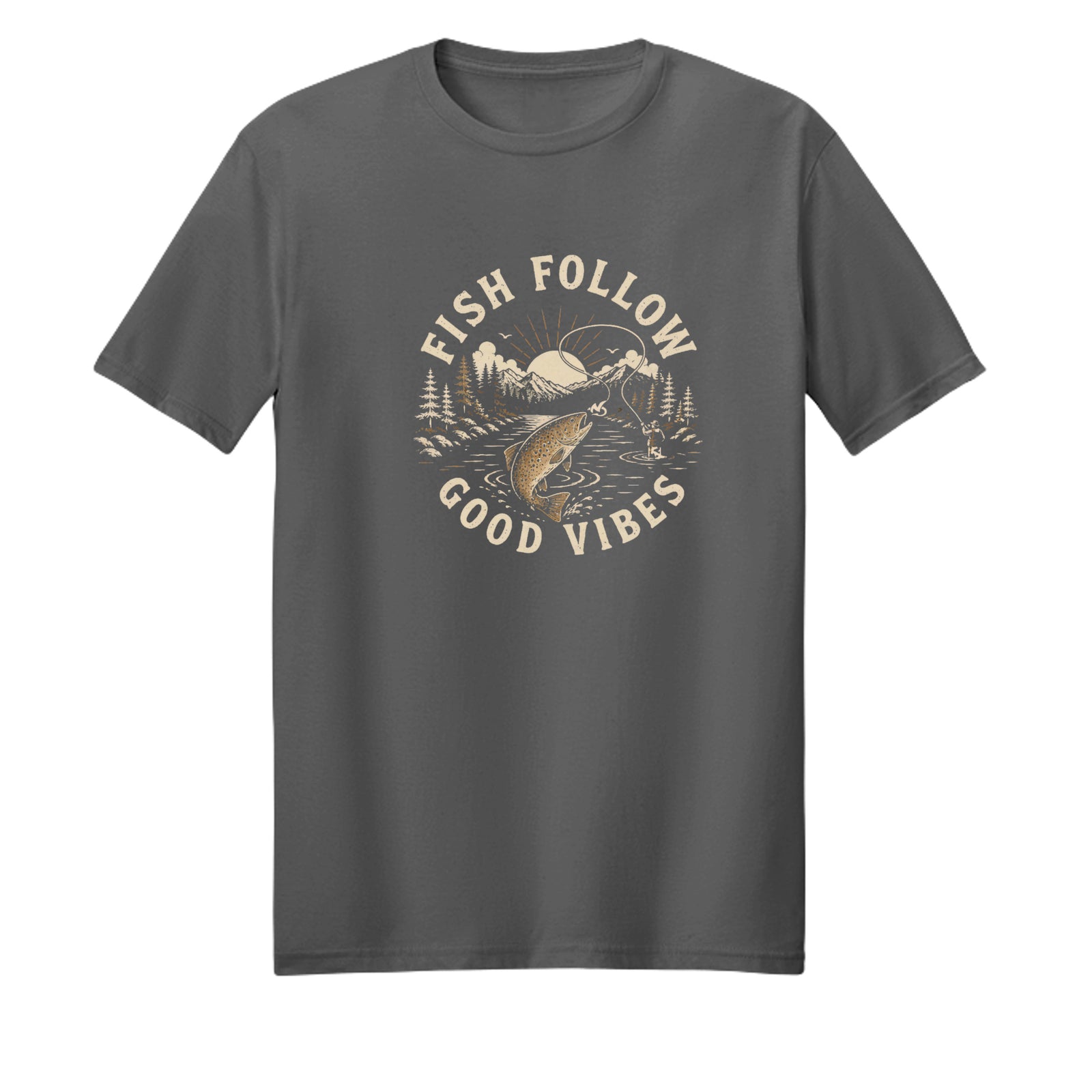 Dark Heather Grey - PC55 - FRONT