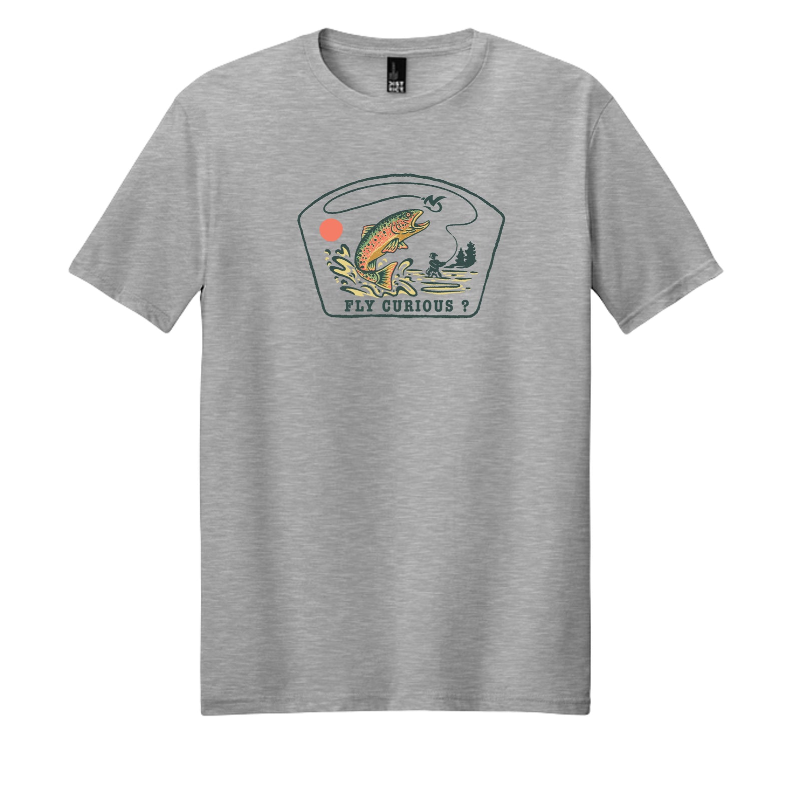 Light Heather Grey - DM108 - FRONT