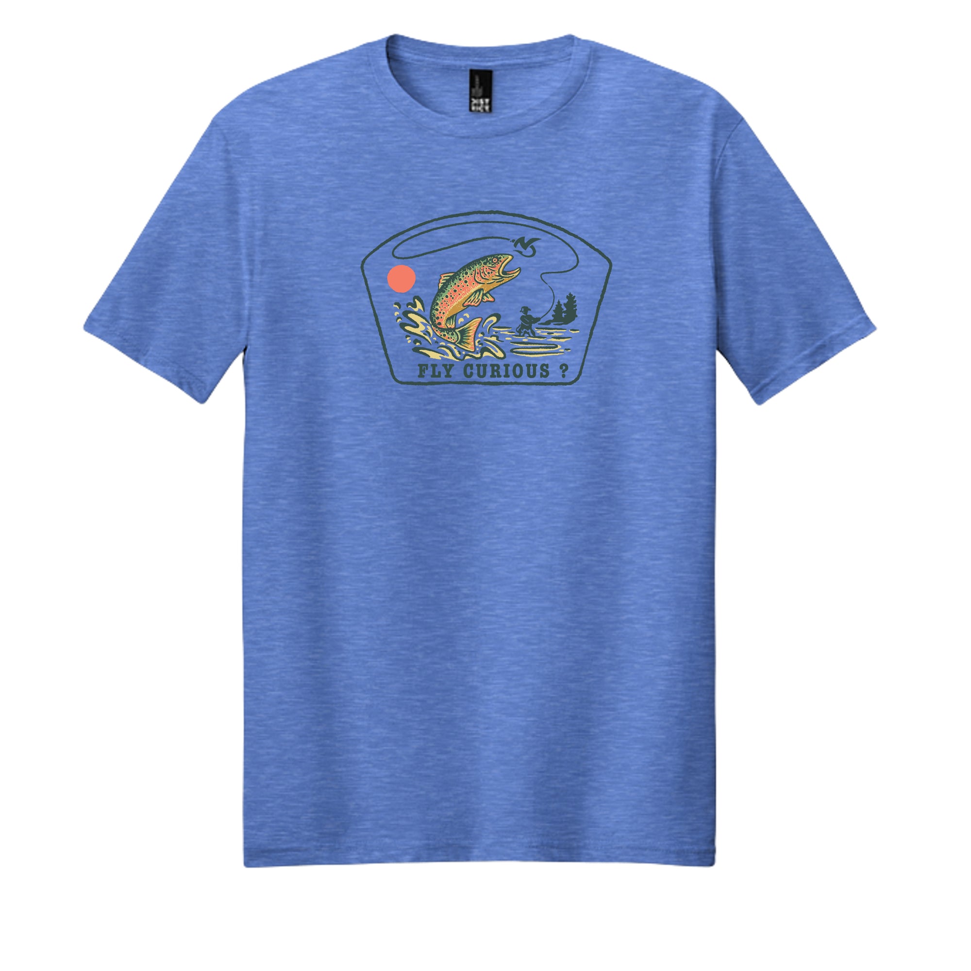 Heathered Royal - DM108 - FRONT
