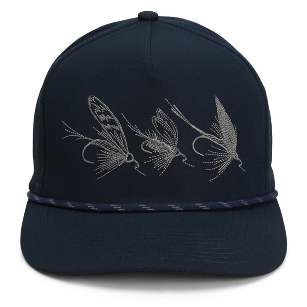 Paramount Tri-Fly Fishing Ridgeline 5-Panel Rope Cap
