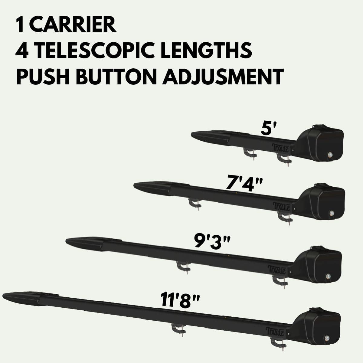 Trxstle's CRC Euro Fly Rod Carrier v3.0 - Adjustable (11'6")
