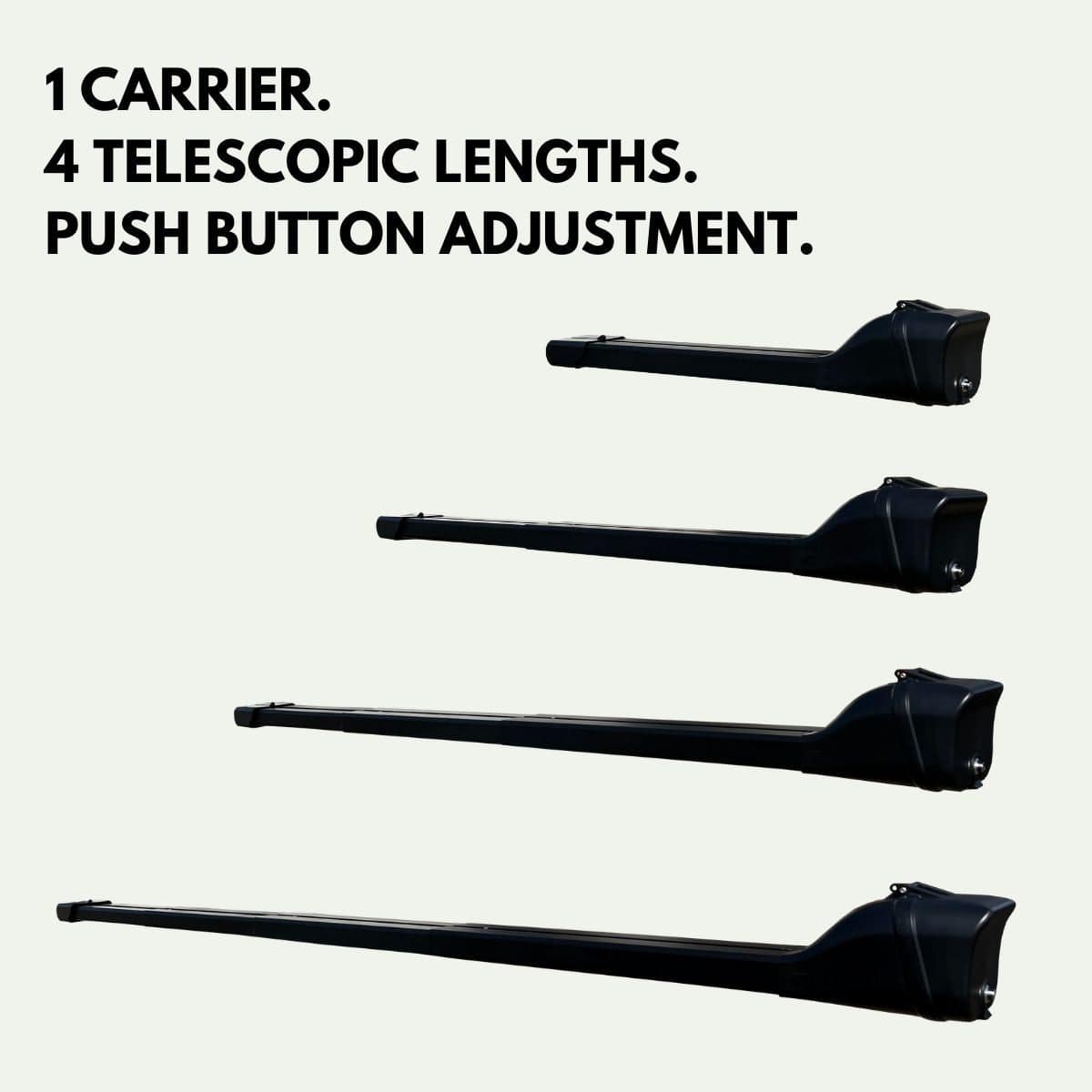 Trxstle's CRC Fly Rod Carrier v3.0 - Adjustable (10'4")