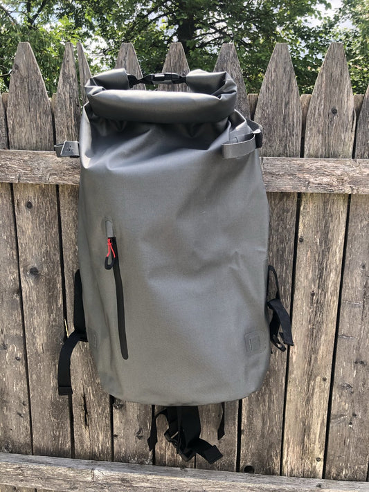 Risen Roll top waterproof backpack