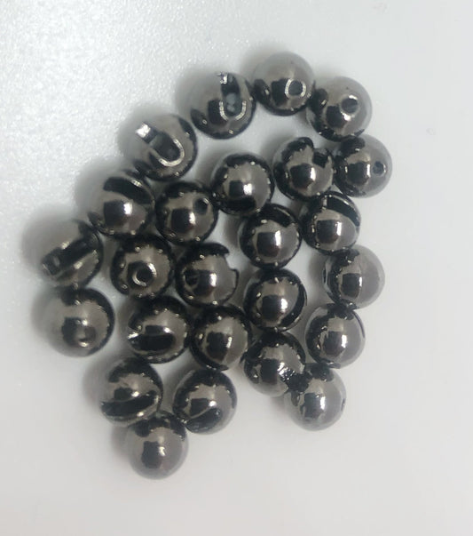 Risen slotted tungsten beads