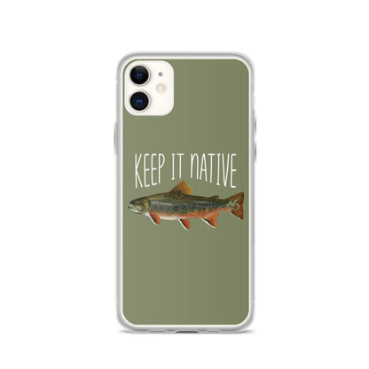 Keep It Native - iPhone Case