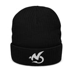 Recycled cuffed beanie