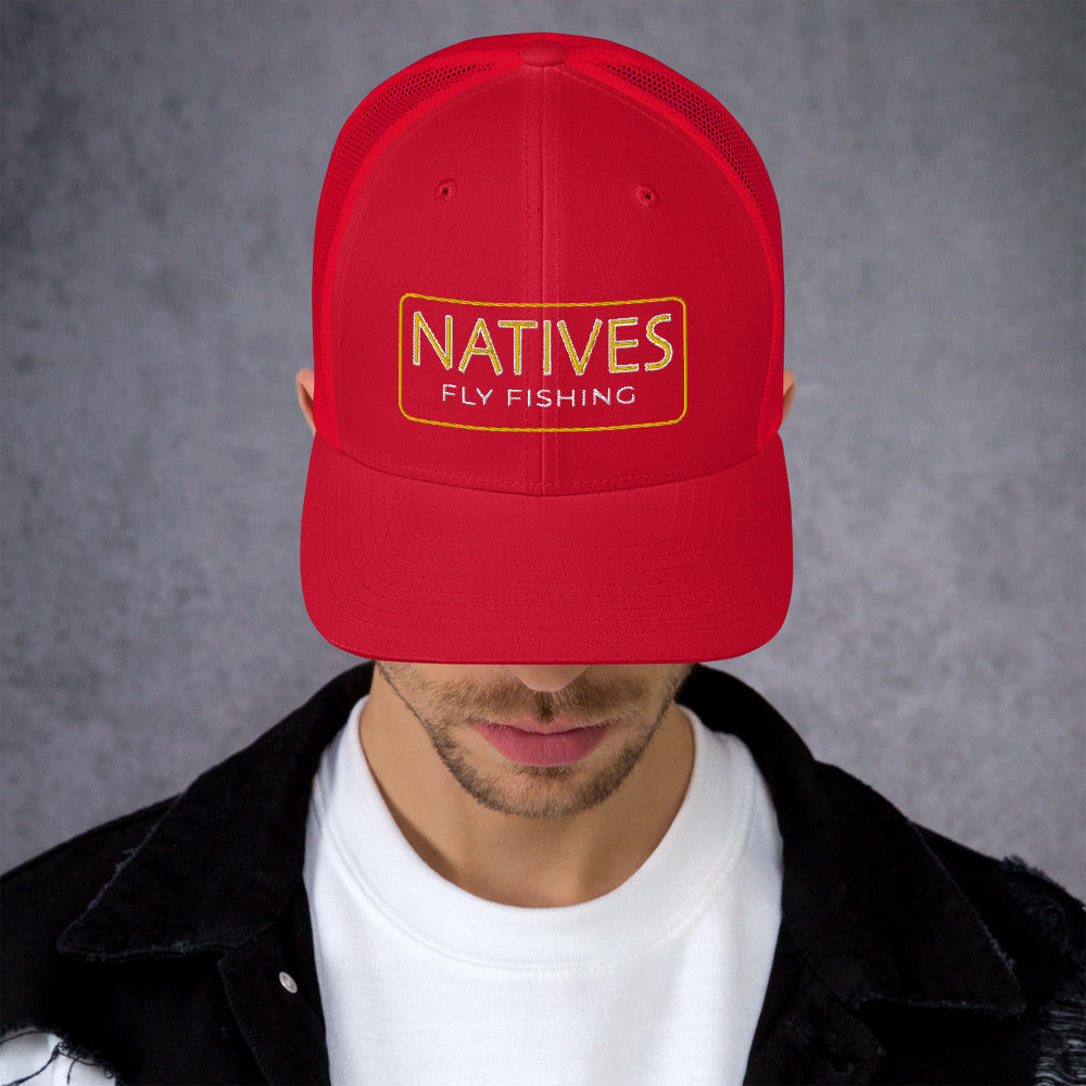 Yellow Font Trucker Cap