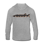 Topo Musky Tri-Blend Guide Hoodie - heather gray