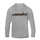 Topo Musky Tri-Blend Guide Hoodie - heather gray